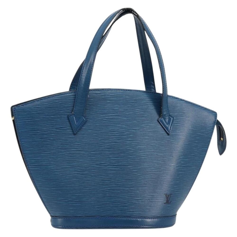 Louis Vuitton Epi Saint Jacques Shoulder Bag Blue